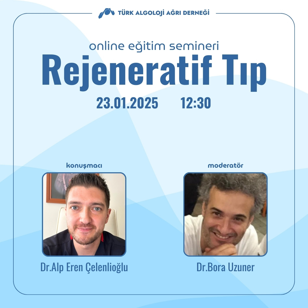Online Seminer - Rejeneratif Tıp