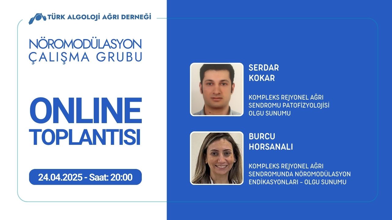 NÇG Toplantıları: Kompleks Rejyonel Ağrı Sendromu