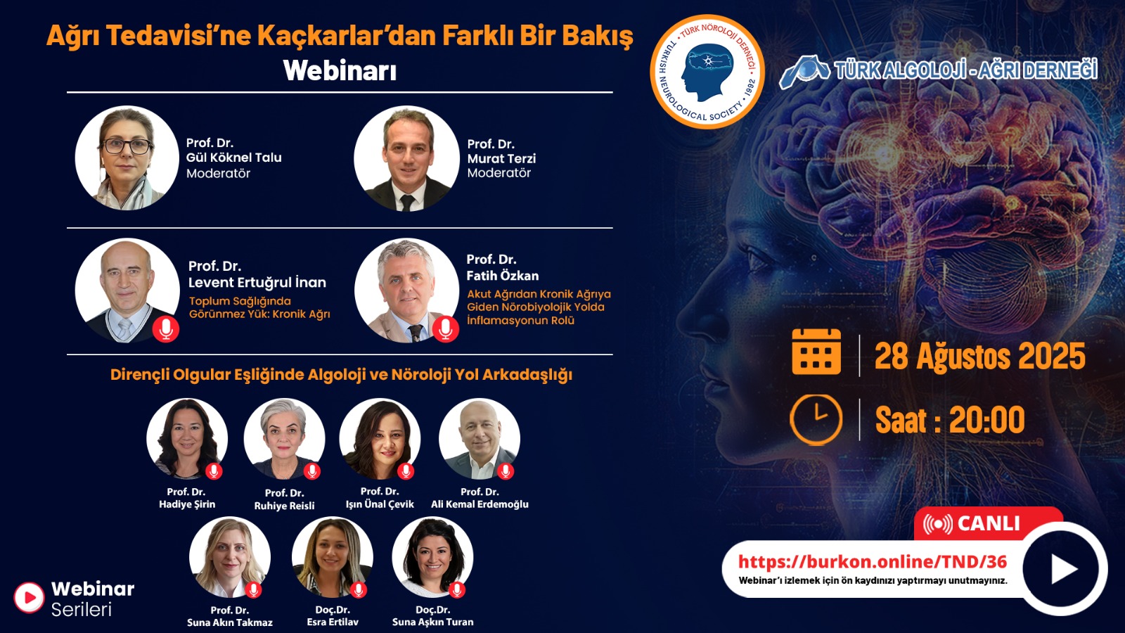 Webinar: Ağrı Tedavisine Kaçkarlar'dan Farklı Bir Bakış