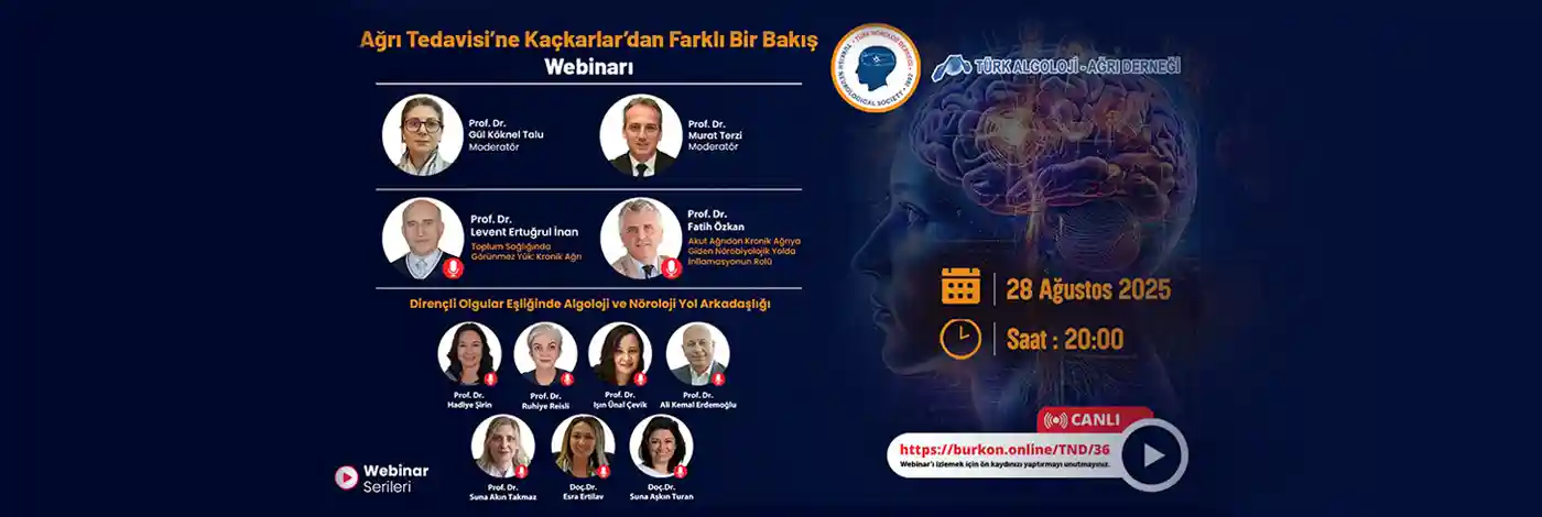 Webinar: Ağrı Tedavisine Kaçkarlar'dan Farklı Bir Bakış