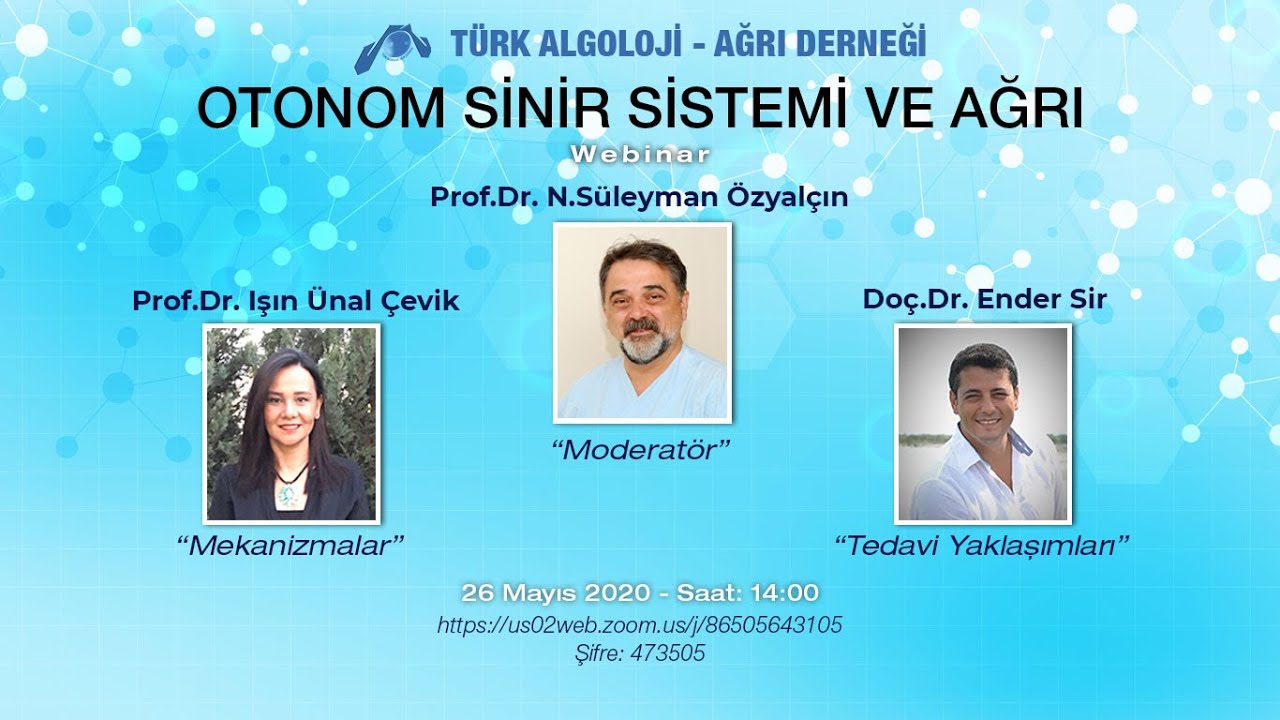 Otonom Sinir Sistemi ve Ağrı Webinarı