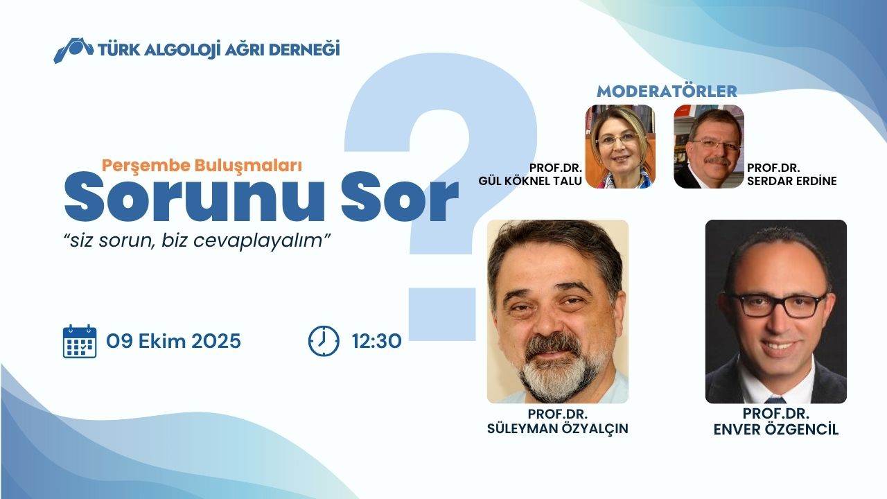 Algoloji Perşembe Buluşmaları 1 : Sorunu Sor
